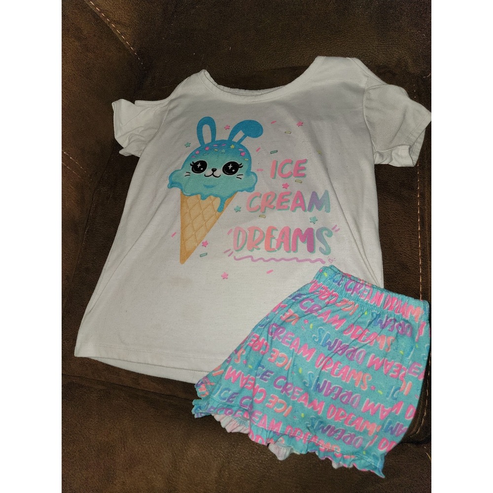 Justice ice cream‎ dream pajamas size 8